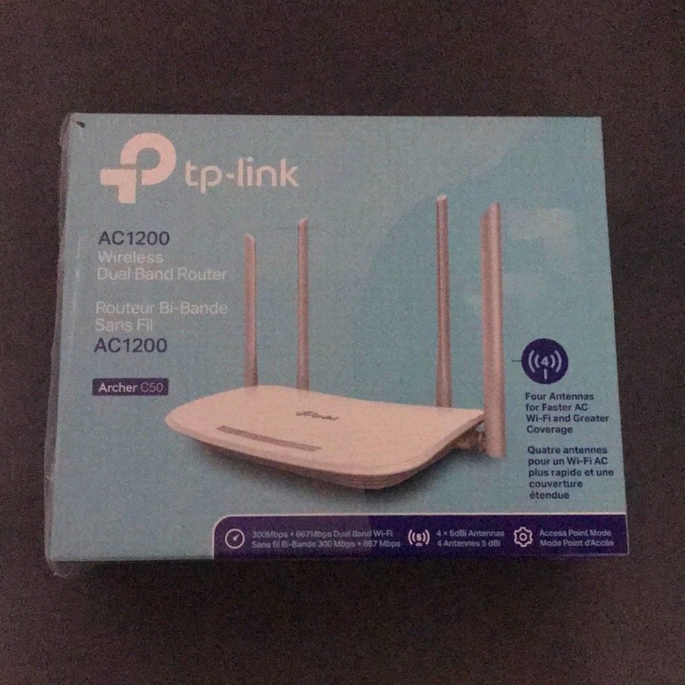 TP-Link AC 1200 Wireless Router